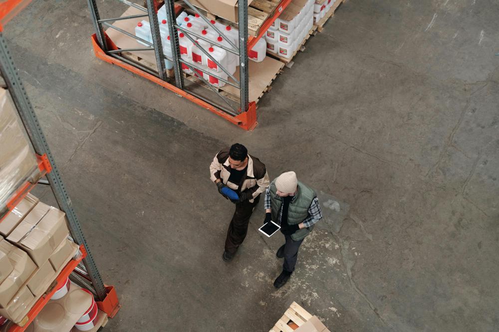 factory workers